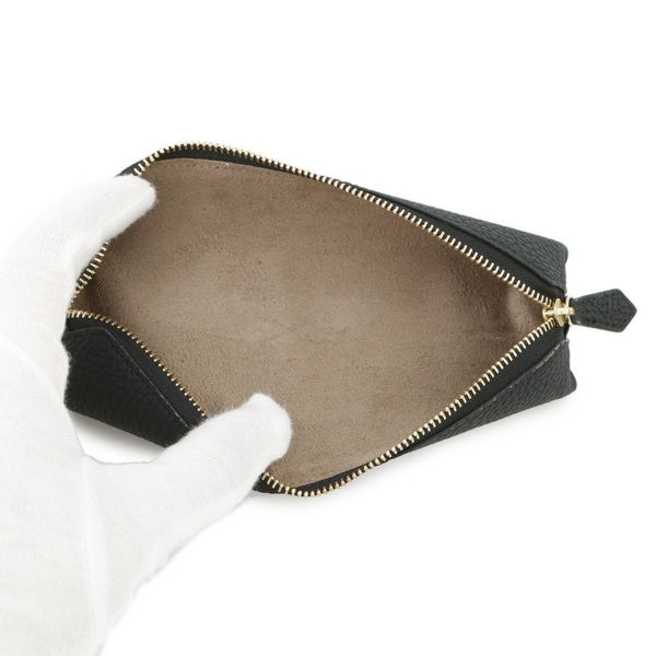 ボナベンチュラ ペンケース モノグラム シュリンクレザー BPNT1 BONAVENTURA 黒