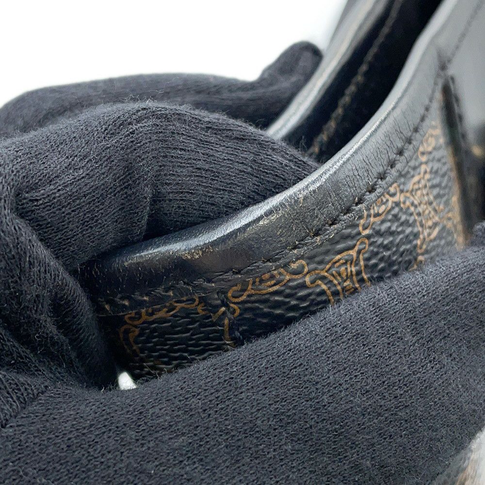 セリーヌ トートバッグ マカダム PVC レザー CELINE 黒