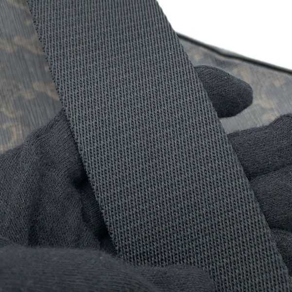 セリーヌ ショルダーバッグ トリオンフ メッセンジャーバッグ PVC/レザー CELINE 黒