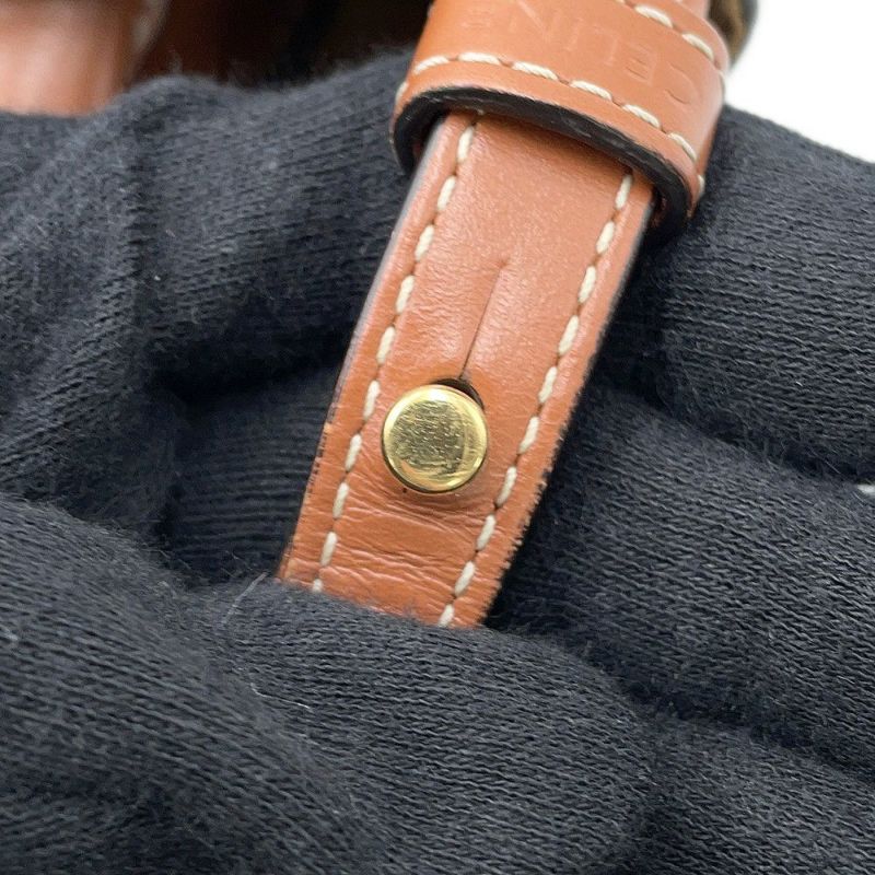 セリーヌ ハンドバッグ トリオンフ ミニ バーティカル カバ 194372 CELINE 2way ブラウン
