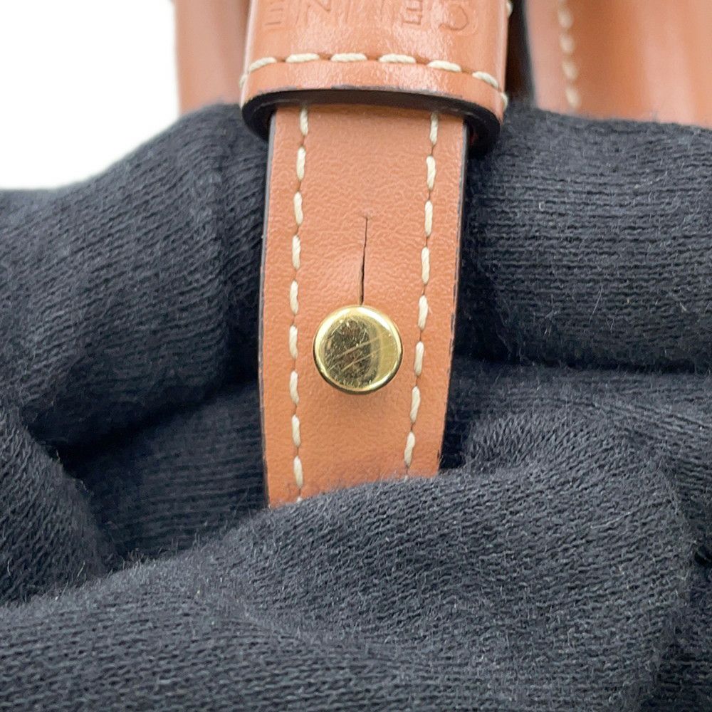セリーヌ ハンドバッグ トリオンフ ミニ バーティカル カバ 194372 CELINE 2way ブラウン
