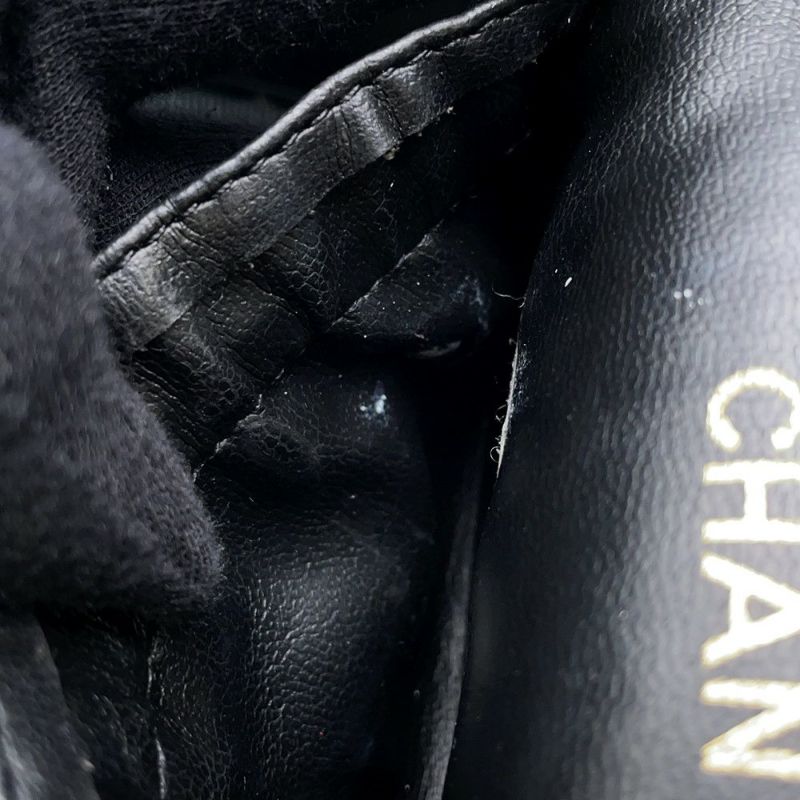 シャネル バニティバッグ ココマーク キャビアスキン 横型 A01997 CHANEL バッグ