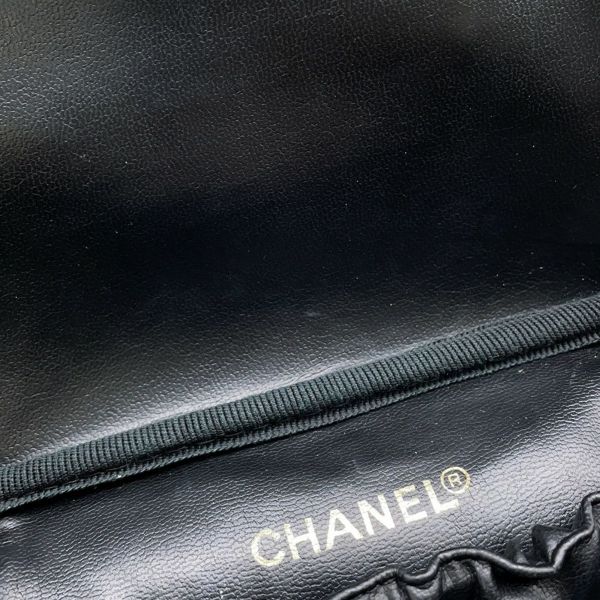 シャネル バニティバッグ ココマーク キャビアスキン 横型 A01997 CHANEL バッグ