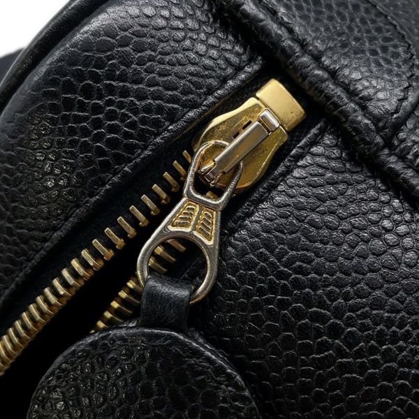 シャネル バニティバッグ ココマーク キャビアスキン 横型 A01997 CHANEL バッグ