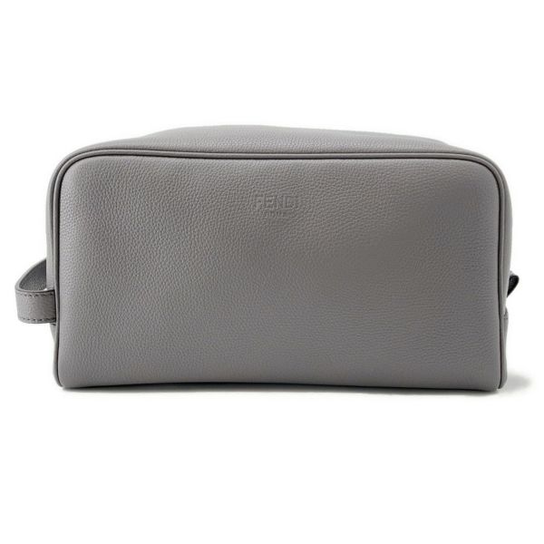 フェンディ ハンドバッグ ロゴ セカンドバッグ レザー 7AS378 FENDI バッグ メンズ