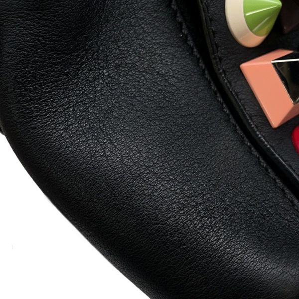 フェンディ リュック バイザウェイ ミニ レザー 8BZ038 FENDI バッグ バックパック 黒