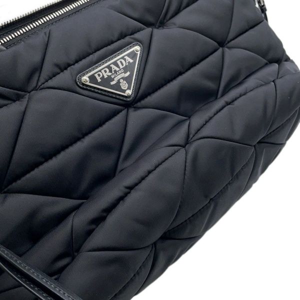 プラダ トートバッグ パデッド ナイロン スモール 1BG436 PRADA バッグ 2wayショルダーバッグ ブラック 黒