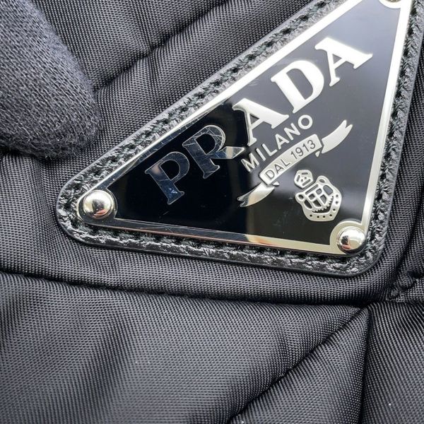 プラダ トートバッグ パデッド ナイロン スモール 1BG436 PRADA バッグ 2wayショルダーバッグ ブラック 黒