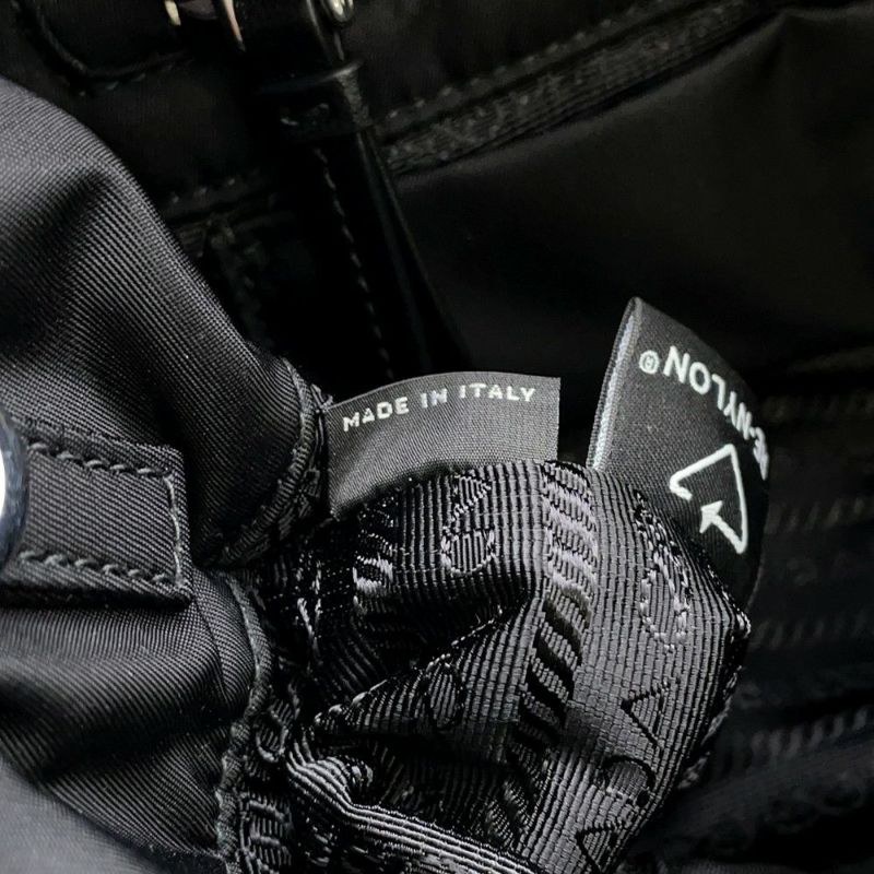 プラダ トートバッグ パデッド ナイロン スモール 1BG436 PRADA バッグ 2wayショルダーバッグ ブラック 黒