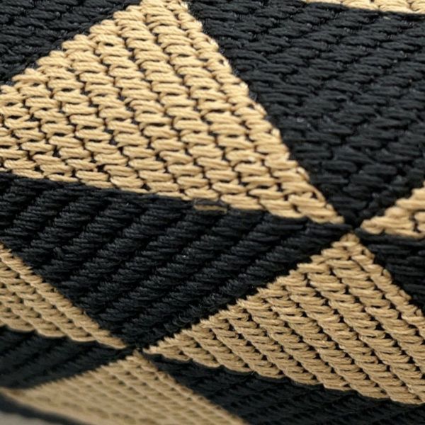 プラダ シンボル エンブロイダリーファブリック スモールハンドバッグ サフィアーノ 1BA354 PRADA 2wayショルダー 黒