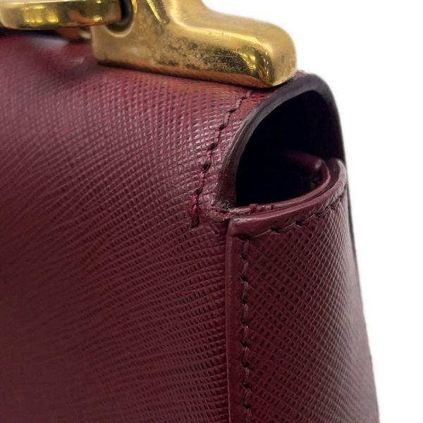 プラダ シドニー チェーンショルダーバッグ ロゴ レザー 1BD219 PRADA バッグ