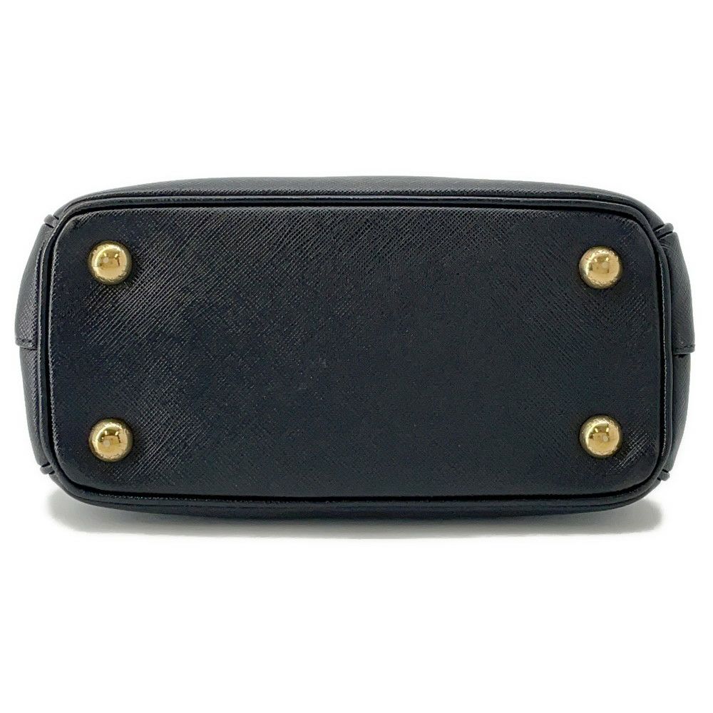 プラダ ハンドバッグ ガレリア ミニ サフィアーノ レザー 1BA906 PRADA 2wayショルダー 黒