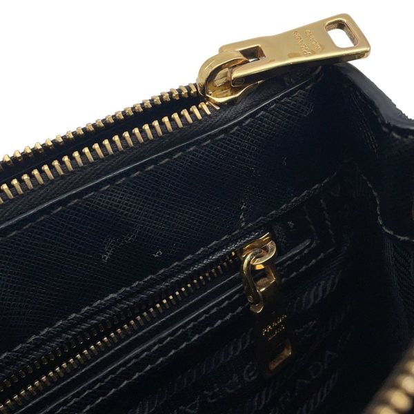 プラダ ハンドバッグ ガレリア ミニ サフィアーノ レザー 1BA906 PRADA 2wayショルダー 黒
