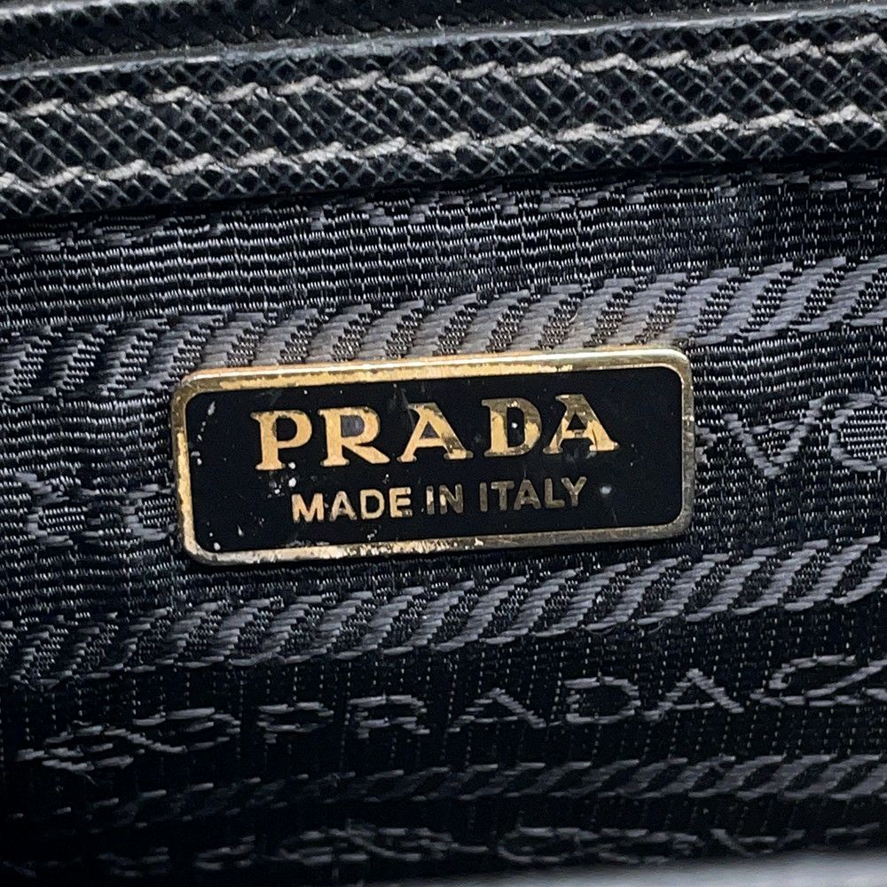 プラダ ハンドバッグ ガレリア ミニ サフィアーノ レザー 1BA906 PRADA 2wayショルダー 黒