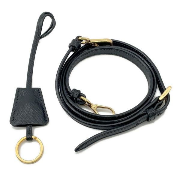 プラダ ハンドバッグ ガレリア ミニ サフィアーノ レザー 1BA906 PRADA 2wayショルダー 黒
