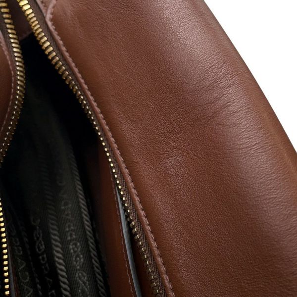 プラダ ハンドバッグ ボーリング レザー PVC 1BB030 PRADA 2wayショルダー