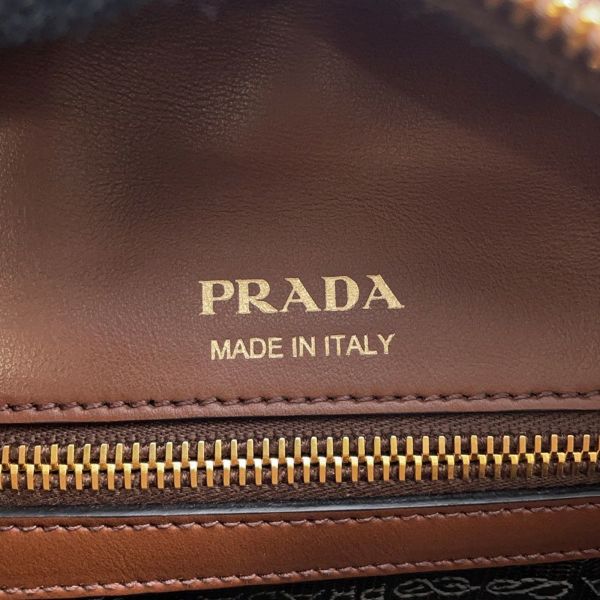 プラダ ハンドバッグ ボーリング レザー PVC 1BB030 PRADA 2wayショルダー