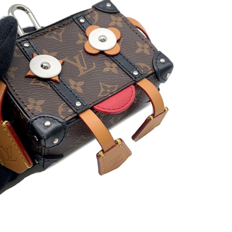 ルイヴィトン バッグチャーム モノグラム・マカサー ミスターソフトトランク M01201 LOUIS VUITTON チャーム