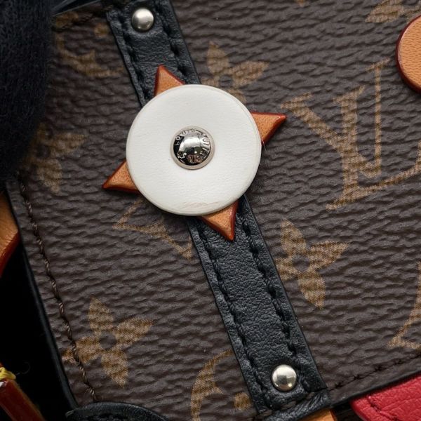 ルイヴィトン バッグチャーム モノグラム・マカサー ミスターソフトトランク M01201 LOUIS VUITTON チャーム