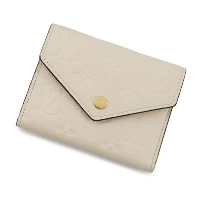 【未使用】ルイヴィトン モノグラム アンプラント ヴィクトリーヌ 三つ折り財布 ルイ・ヴィトン(LOUIS VUITTON) モノグラム・アンプラント