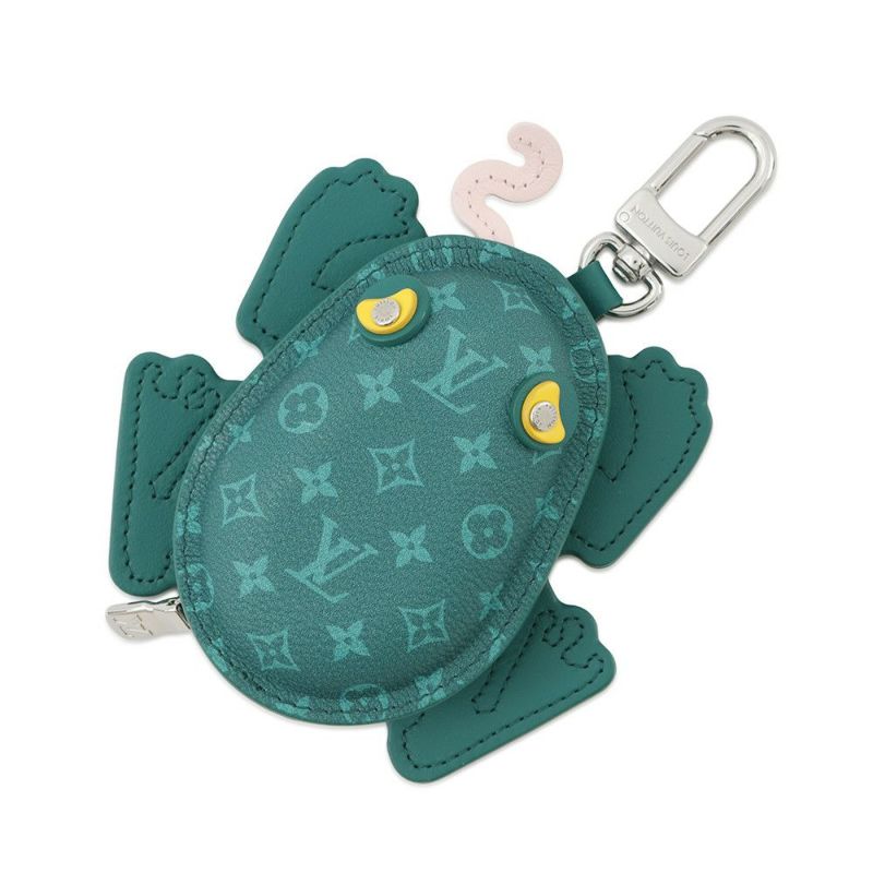 ルイヴィトン バッグチャーム モノグラム フロッグ  M02238 LOUIS VUITTON カエル チャーム