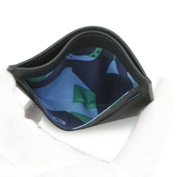 エルメス カードケース シチズン ツイル ブラック スイフト HERMES 黒