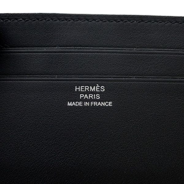 エルメス カードケース シチズン ツイル ブラック スイフト HERMES 黒