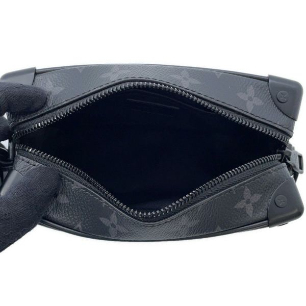 ルイヴィトン ショルダーバッグ モノグラム・エクリプス ミニ・ソフトトランク M44735 ヴィトン バッグ 黒 ブラック