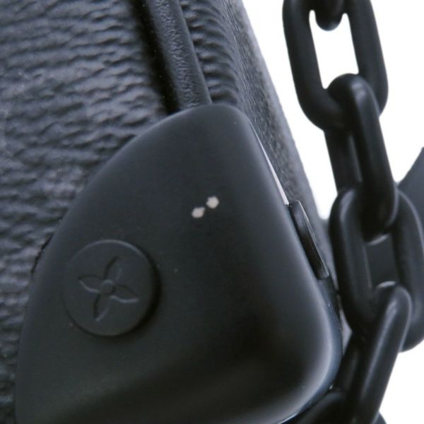 ルイヴィトン ショルダーバッグ モノグラム・エクリプス ミニ・ソフトトランク M44735 ヴィトン バッグ 黒 ブラック