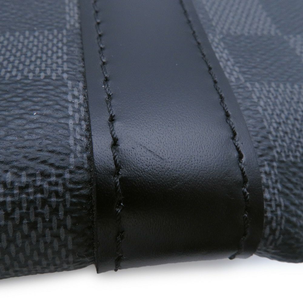 ルイヴィトン ボストンバッグ ダミエ・グラフィット キーポル・バンドリエール 45 N41418 ヴィトン バッグ トラベル ブラック 黒