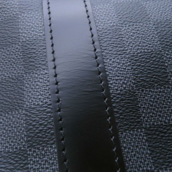 ルイヴィトン ボストンバッグ ダミエ・グラフィット キーポル・バンドリエール 45 N41418 ヴィトン バッグ トラベル ブラック 黒