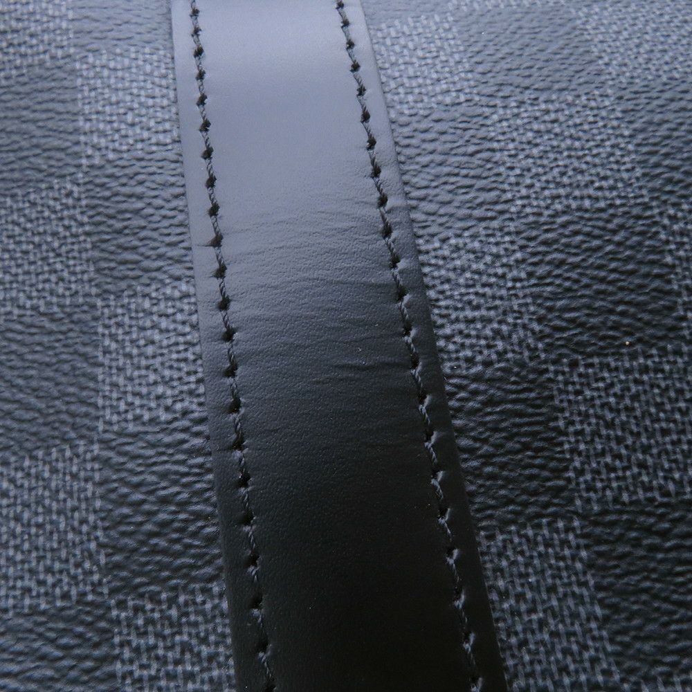 ルイヴィトン ボストンバッグ ダミエ・グラフィット キーポル・バンドリエール 45 N41418 ヴィトン バッグ トラベル ブラック 黒