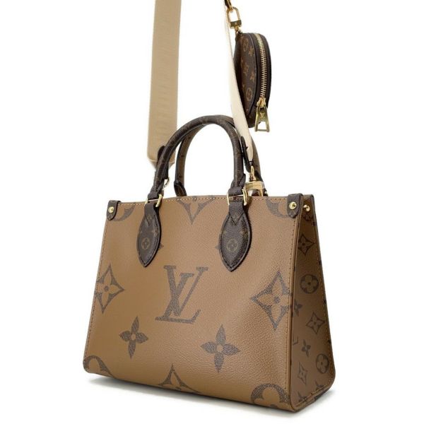 ルイヴィトン ハンドバッグ モノグラム・リバース ジャイアント オンザゴーPM M46373 2way