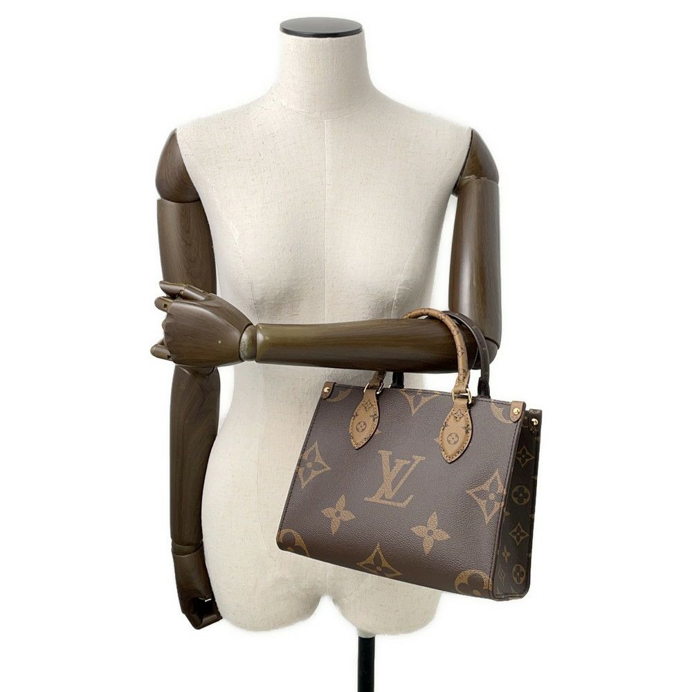 ルイヴィトン ハンドバッグ モノグラム・リバース ジャイアント オンザゴーPM M46373 2way
