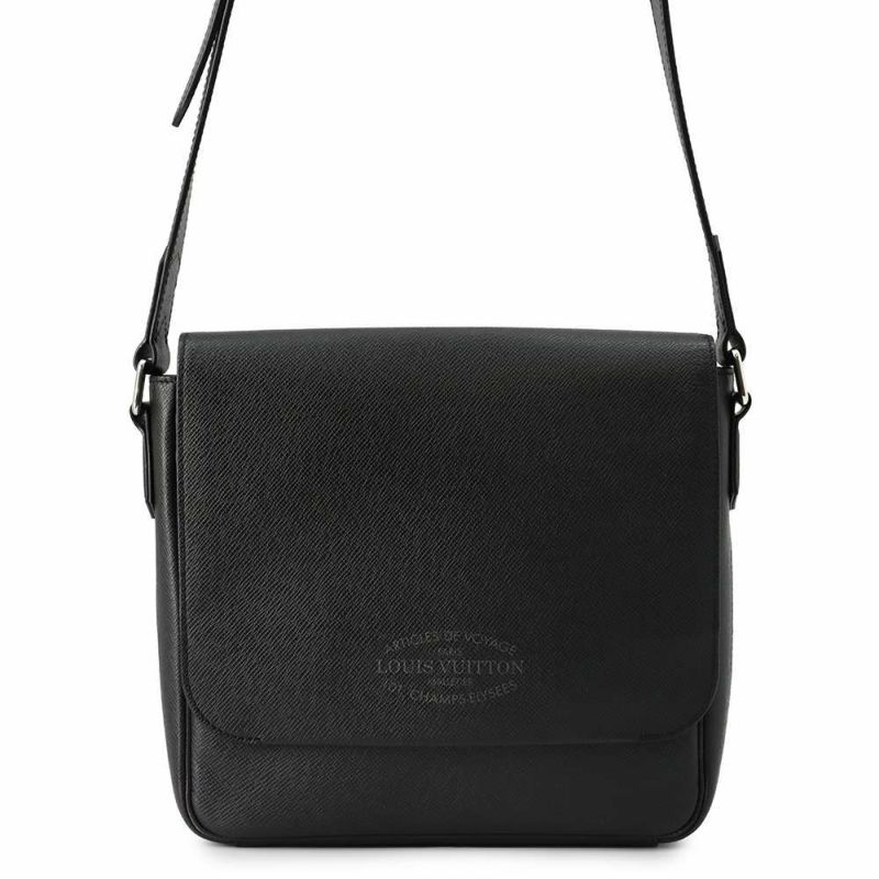 ルイヴィトン ショルダーバッグ タイガ ロマン PM M30360  LOUIS VUITTON ヴィトン バッグ 黒 ブラック メンズ