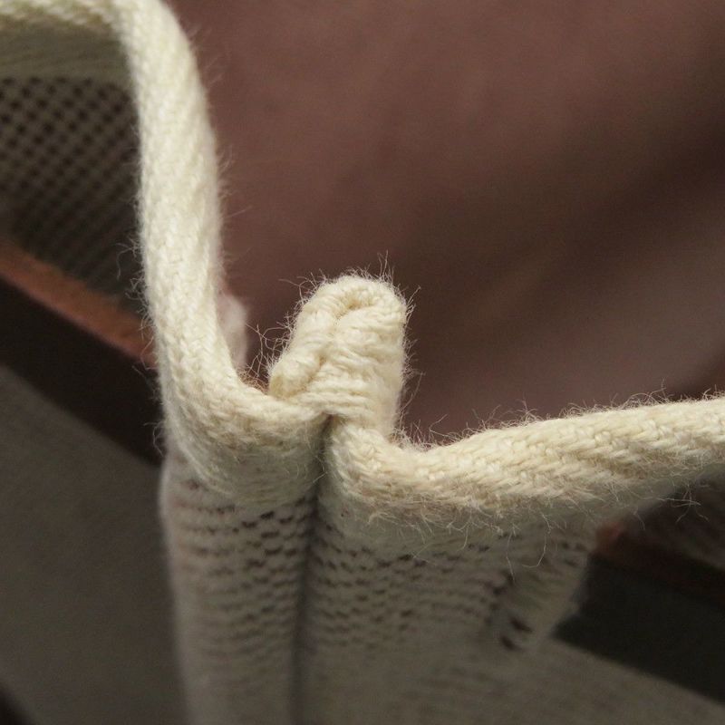 エルメス リュックサック エールバッグ アドPM エクリュ/ブラウン/ゴールド金具 トワルアッシュ/バッシュハンター □F刻印