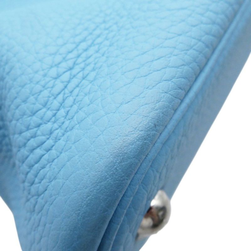 エルメス ハンドバッグ ボリード31 ブルーノール/シルバー金具 トリヨンクレマンス Y刻印 HERMES Bolide 2wayショルダーバッグ