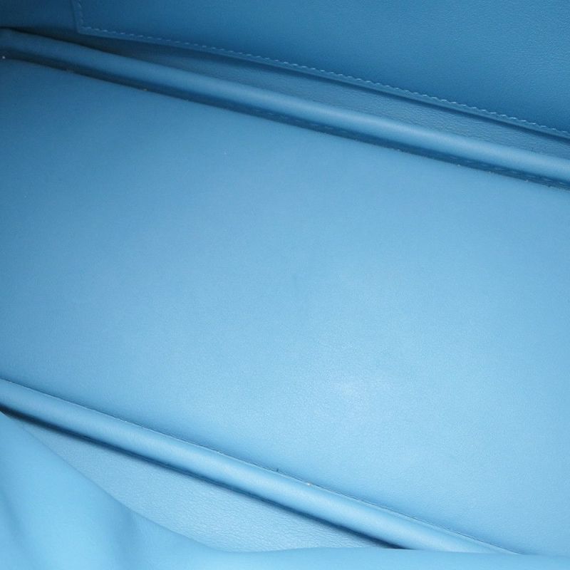 エルメス ハンドバッグ ボリード31 ブルーノール/シルバー金具 トリヨンクレマンス Y刻印 HERMES Bolide 2wayショルダーバッグ