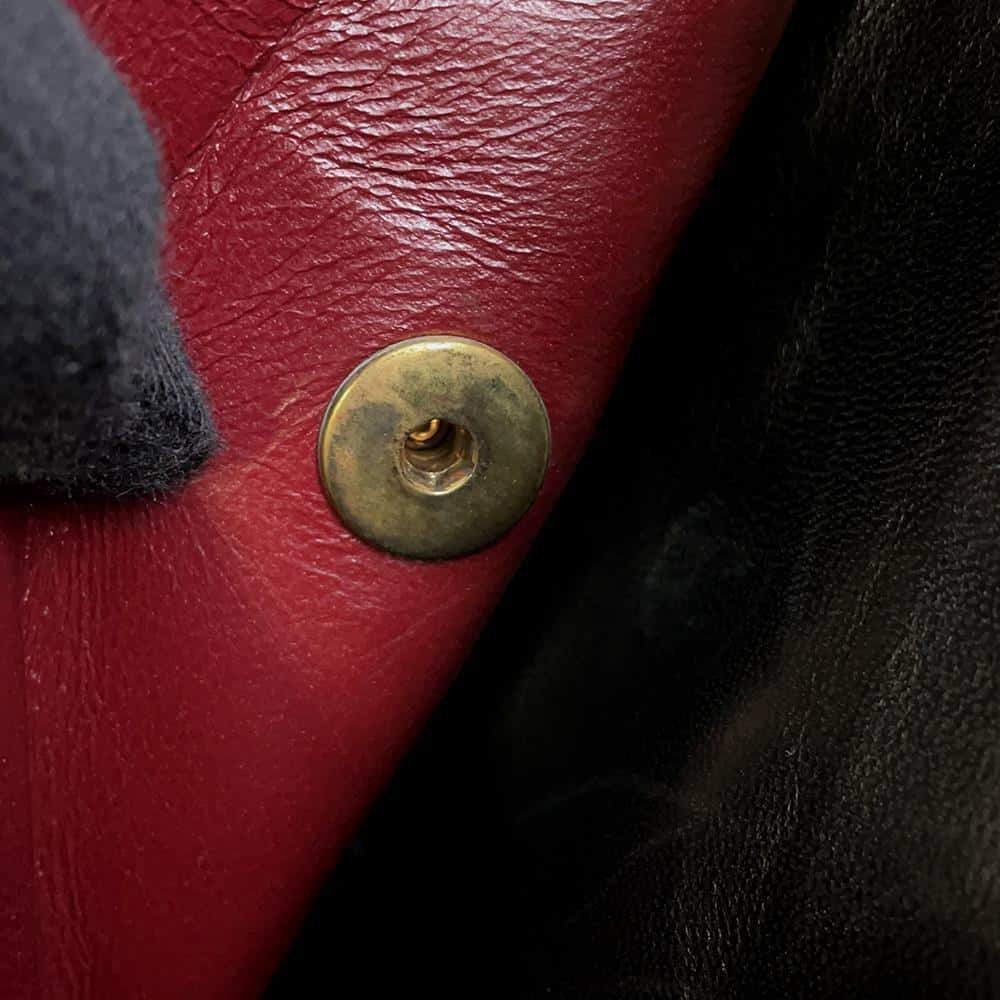 シャネル チェーンショルダーバッグ マトラッセ25 ココマーク ラムスキン ダブルチェーン A01112 黒