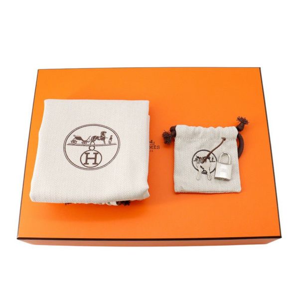 エルメス ハンドバッグ ピコタンロックPM エベンヌ/シルバー金具 トリヨンクレマンス K刻印 HERMES トートバッグ