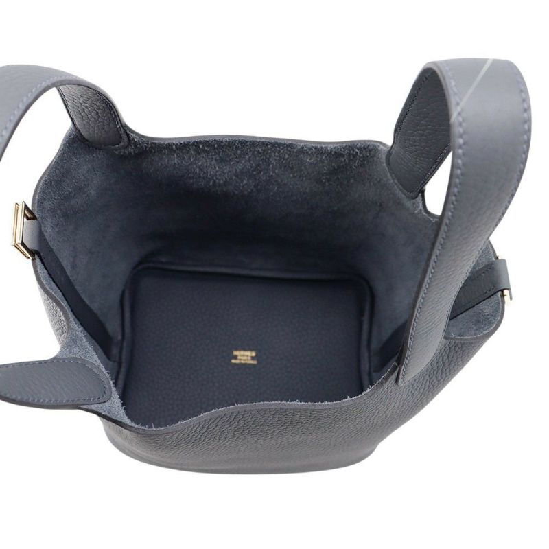 エルメス ハンドバッグ ピコタンロックPM グリミスティ/ゴールド金具 トリヨンクレマンス K刻印 HERMES トートバッグ