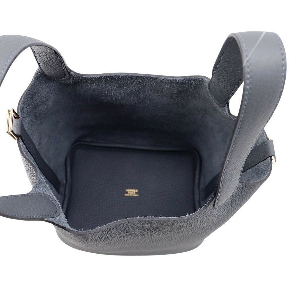 エルメス ハンドバッグ ピコタンロックPM グリミスティ/ゴールド金具 トリヨンクレマンス K刻印 HERMES トートバッグ