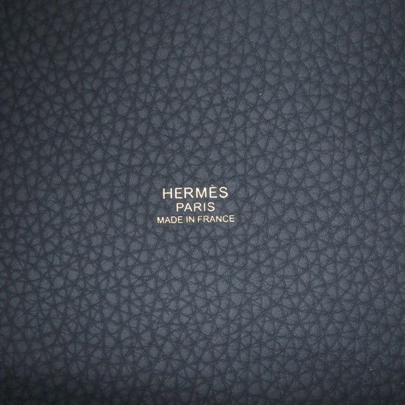 エルメス ハンドバッグ ピコタンロックPM グリミスティ/ゴールド金具 トリヨンクレマンス K刻印 HERMES トートバッグ