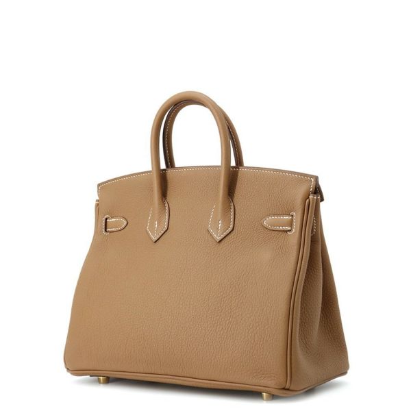 エルメス バーキン25 ゴールド/ゴールド金具 トゴ K刻印 HERMES Birkin ハンドバッグ