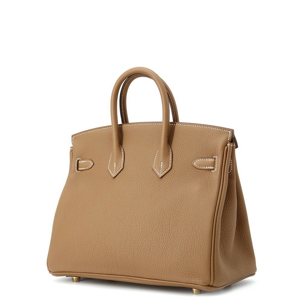 エルメス バーキン25 ゴールド/ゴールド金具 トゴ K刻印 HERMES Birkin ハンドバッグ