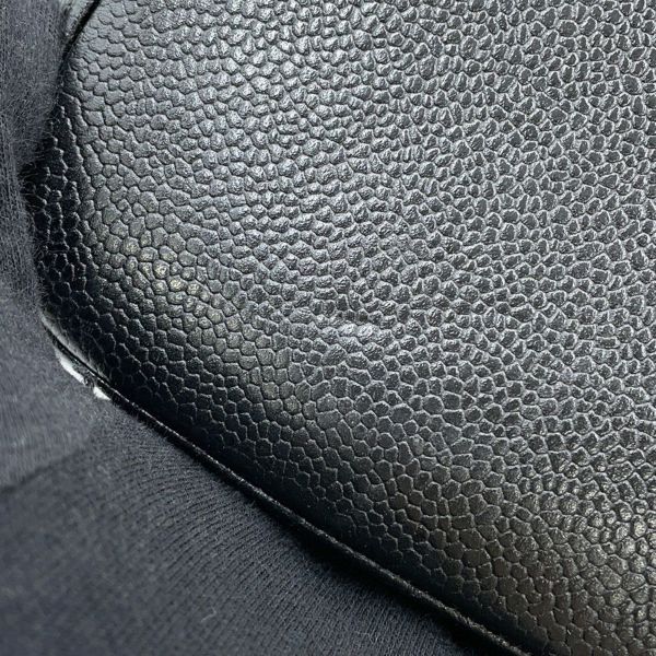 シャネル トートバッグ 復刻トート マトラッセ ココマーク キャビアスキン A01804 CHANEL 黒