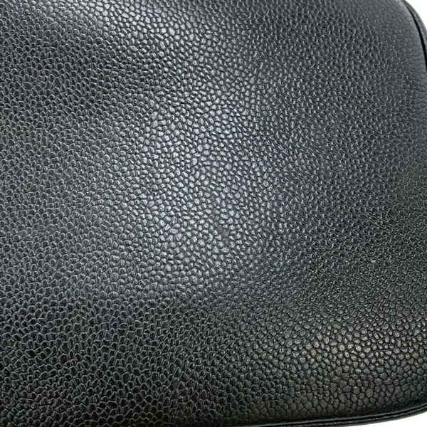 シャネル トートバッグ 復刻トート マトラッセ ココマーク キャビアスキン A01804 CHANEL 黒
