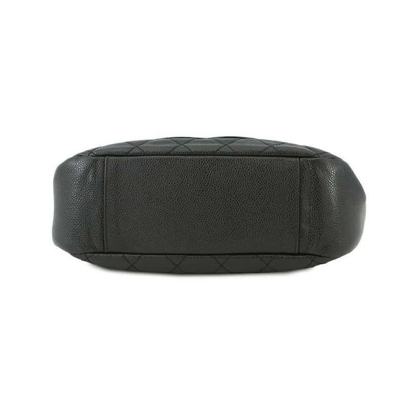 シャネル チェーンショルダーバッグ マトラッセ ココマーク キャビアスキン A20993 CHANEL ワンショルダー 黒