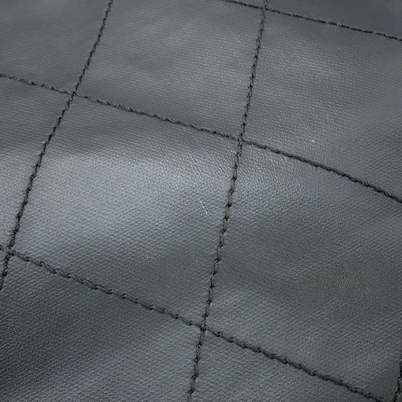 シャネル トートバッグ パリビアリッツ トートMM ミディアム マトラッセ ココチャーム A34209 CHANEL 黒