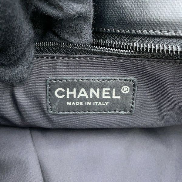 シャネル トートバッグ パリビアリッツ トートMM ミディアム マトラッセ ココチャーム A34209 CHANEL 黒
